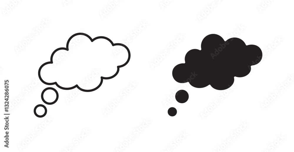 Dream cloud icons graphics vectors designs Dream cloud icons graphics vectors designs