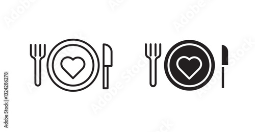 Healthy food icons graphics vectors designs