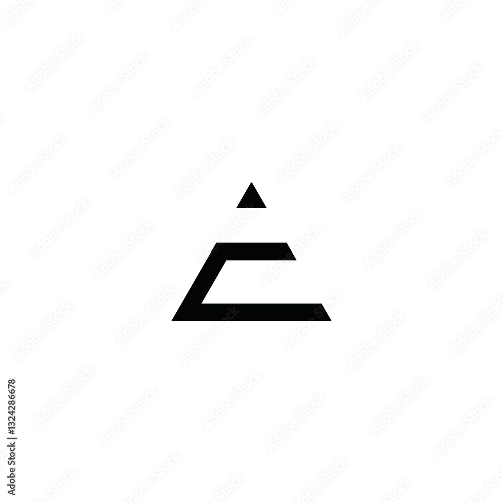 E A / A E, Initial logo template vector