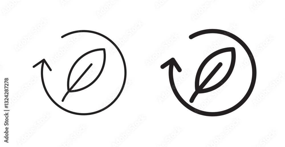 Sustainable icons graphics vectors designs Sustainable icons graphics vectors designs