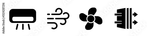 air conditioning icon. air conditioner icon