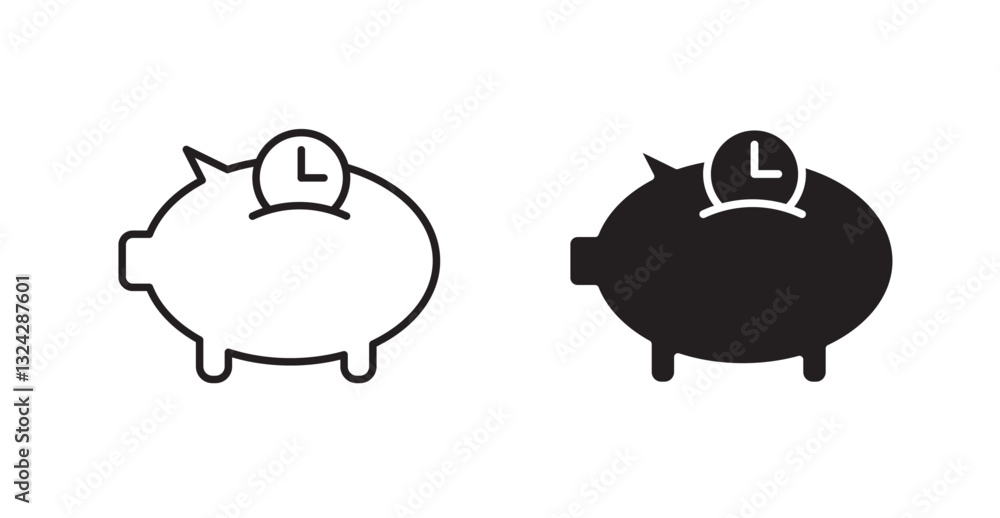 Save time icons graphics vectors designs Save time icons graphics vectors designs