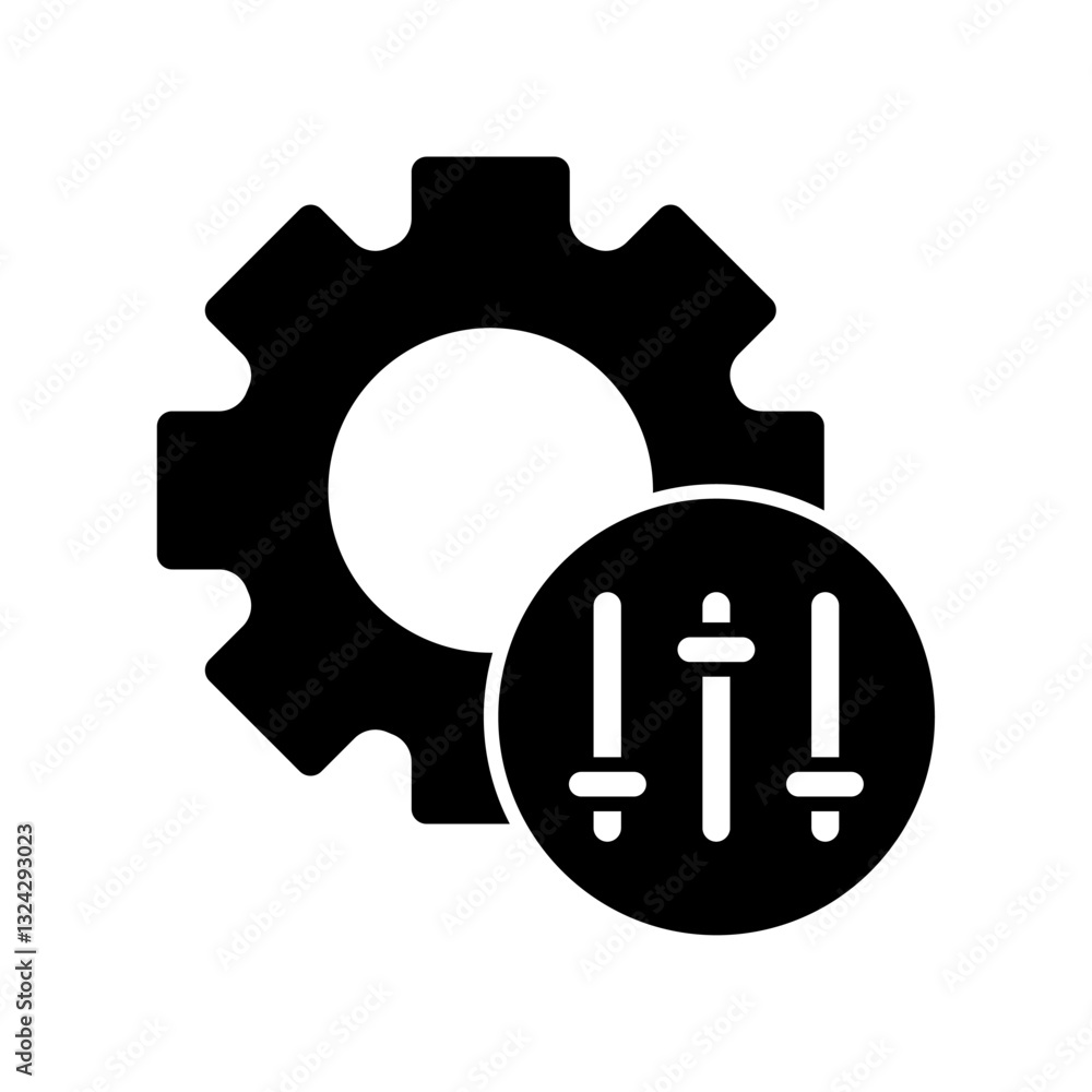 Icon a tweak, isolated against a clean background. Icon a tweak, isolated against a clean background.