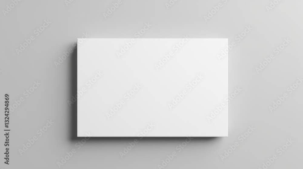 blank white canvas on light gray background, perfect for creativity and art blank white canvas on light gray background, perfect for creativity and art