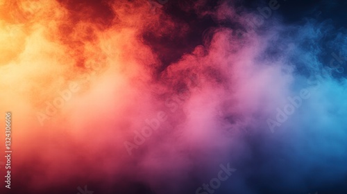 Wallpaper Mural Abstract Art of Weightless Pastel Colors Melting Into a Beautiful Gradient Background Torontodigital.ca