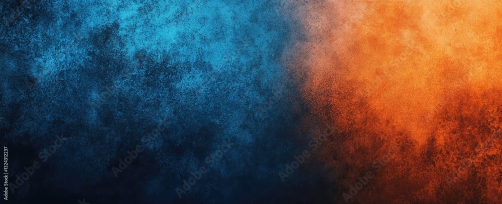Obraz premium Dramatic Color Transition on Textured Surface