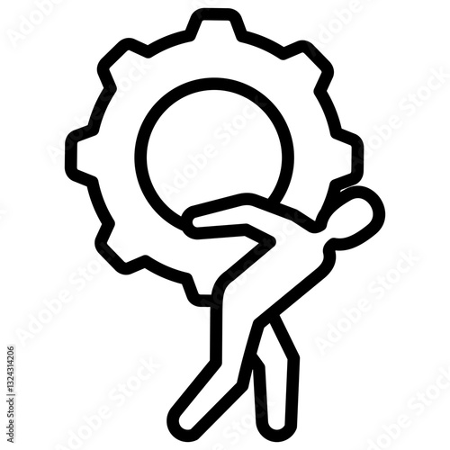 Hard Work Icon