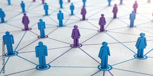 Social Network Connections and Community Spread Concept