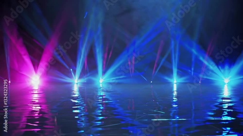 The Colorful Light Reflections