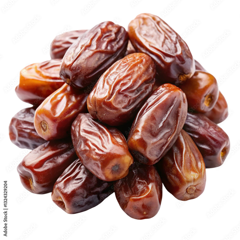 dates on white background dates on white background