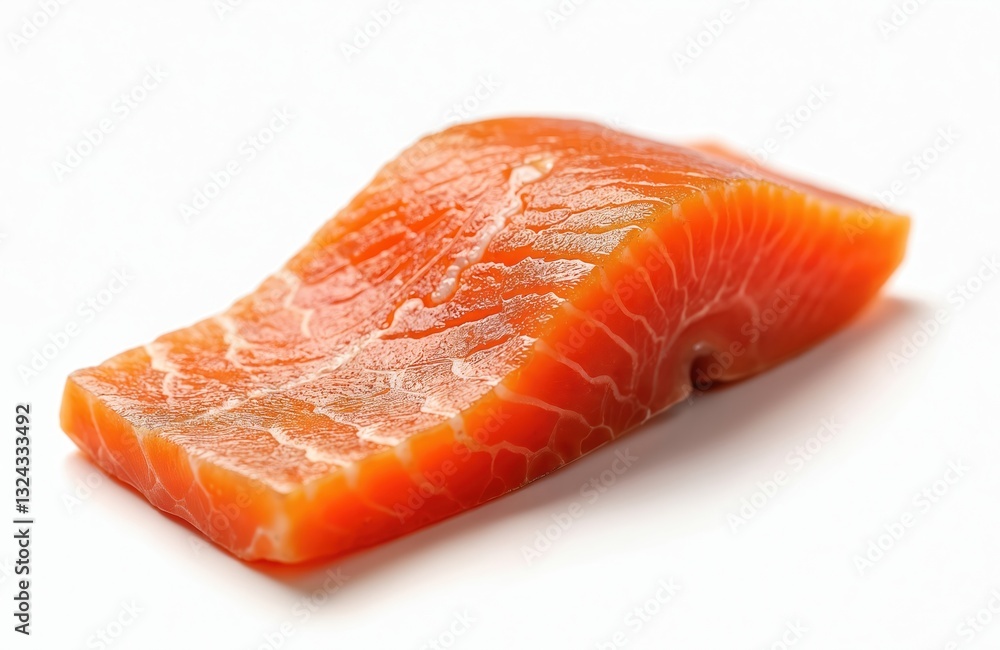 Isolated raw salmon steak fillet. Fresh seafood slice, healthy diet, epicure meal. Orange fish meat texture with fat veins. Gourmet product for sushi, delicious cut. High quality protein source. Isolated raw salmon steak fillet. Fresh seafood slice, healthy diet, epicure meal. Orange fish meat texture with fat veins. Gourmet product for sushi, delicious cut. High quality protein source.
