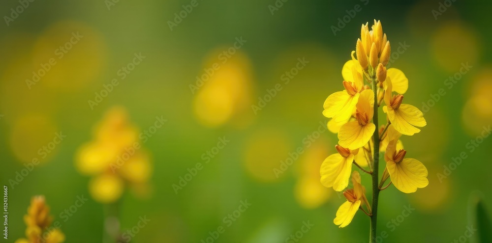 Yellow Partridge Peas Chamaecrista fasciculata flower clusters, nature, flowers Yellow Partridge Peas Chamaecrista fasciculata flower clusters, nature, flowers