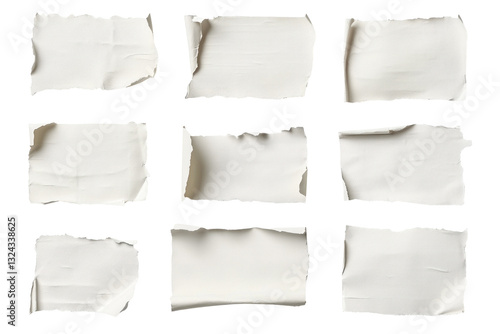 Wallpaper Mural Paper sheet set with rough edge Torontodigital.ca