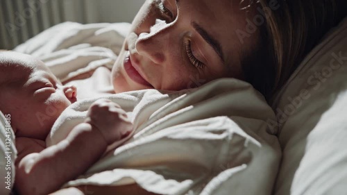 The Mother with Newborn Baby