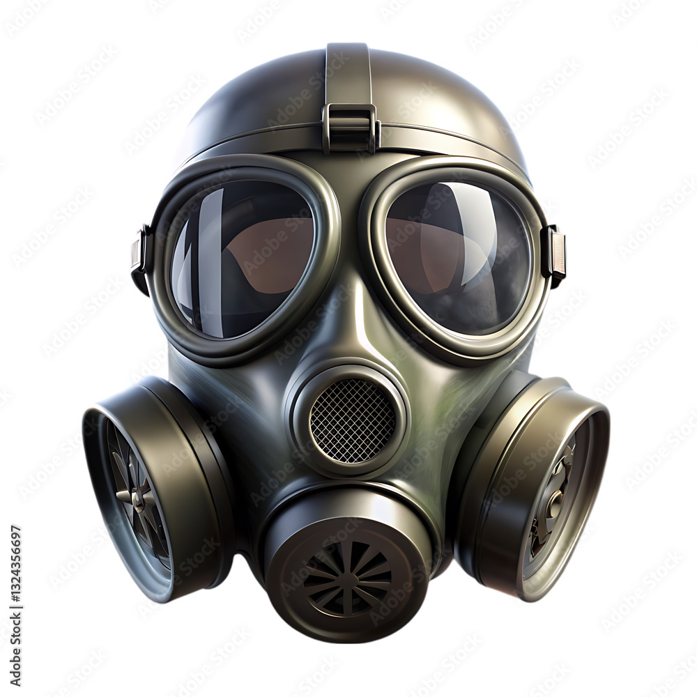 Military Gas Mask: Full Face Respirator Military Gas Mask: Full Face Respirator