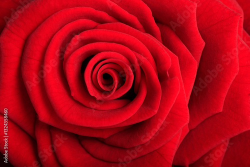 Red Rose Close-Up