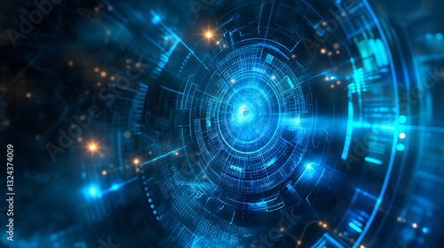 Abstract technology background