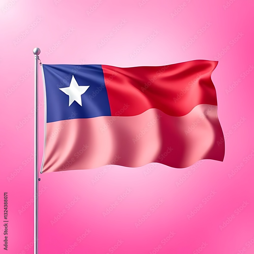 Naklejka premium flag of singapore