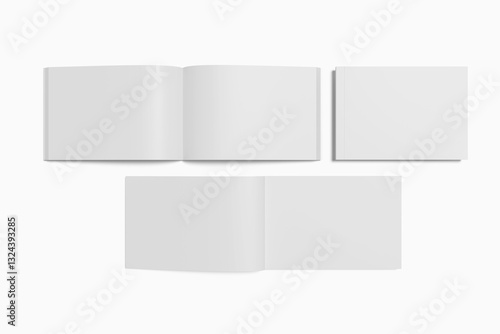 Landscape Magazine Mockup