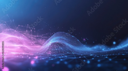 swirling abstract background with vibrant colors and geometric patterns symbolizes groundbreaking scientific discoveries