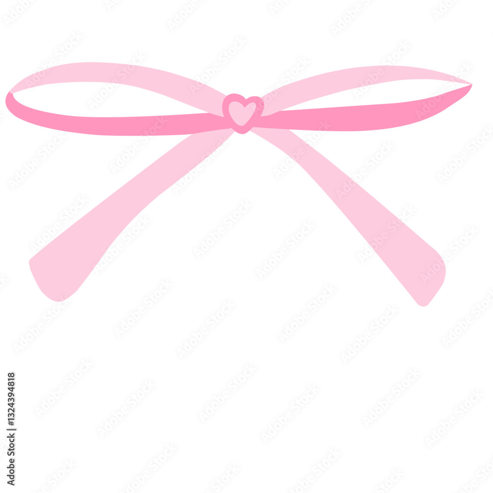 pink ribbon with bow pink ribbon with bow