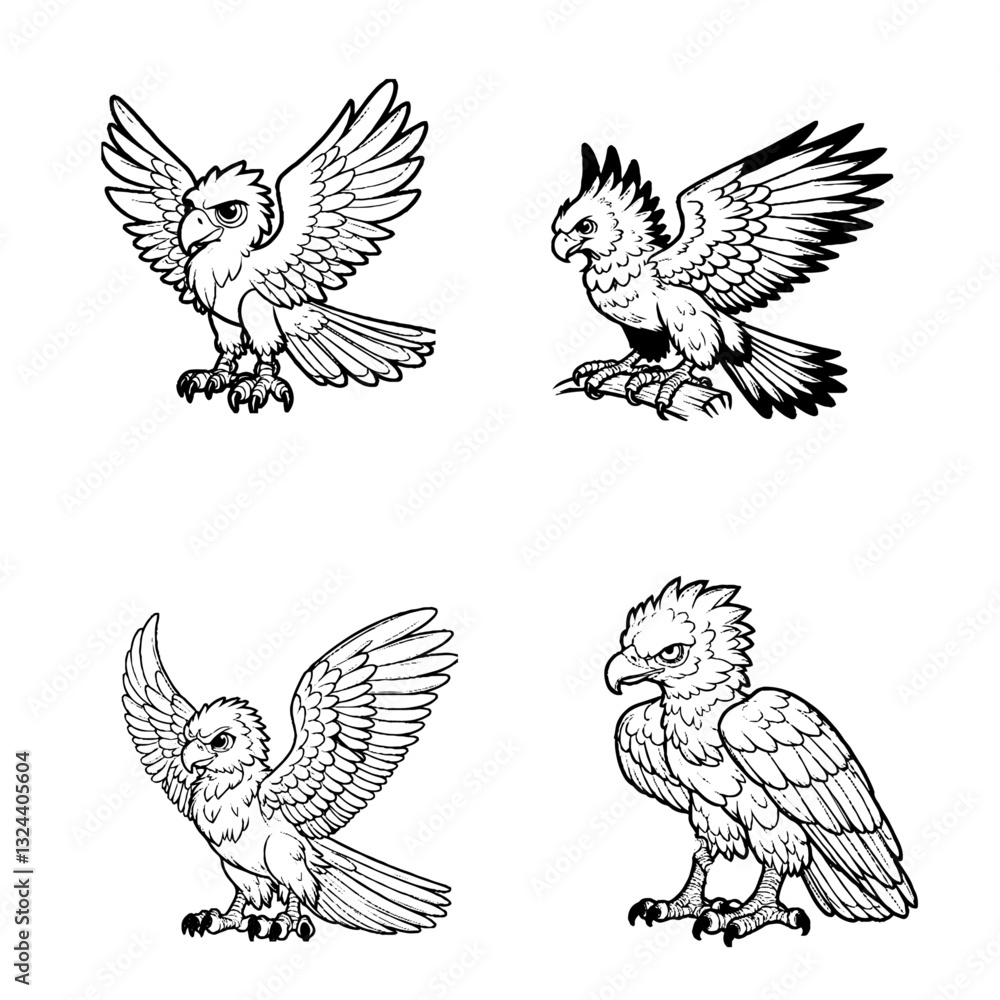 Obraz premium Harpy Eagle...