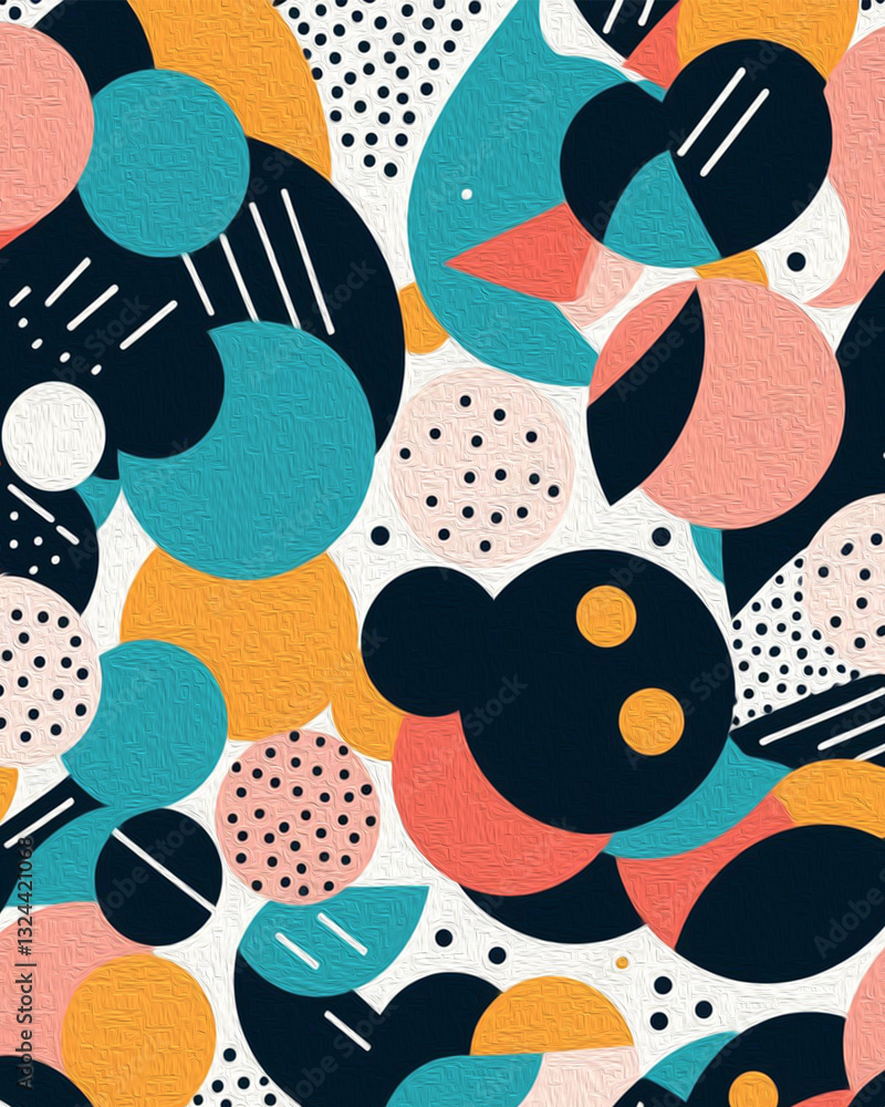 Abstract illustration for printing on wall decorations, fabric pattern, for use in graphics. Oil painting Abstract illustration for printing on wall decorations, fabric pattern, for use in graphics. Oil painting