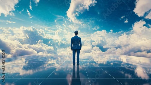 未来のビジョンと無限の空