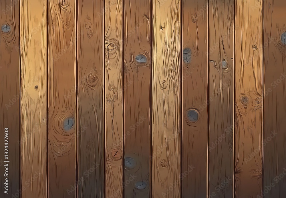 Wooden wall background with the texture of old wooden planks. Wooden wood paneling, a brown natural texture. Wooden wall background with the texture of old wooden planks. Wooden wood paneling, a brown natural texture.