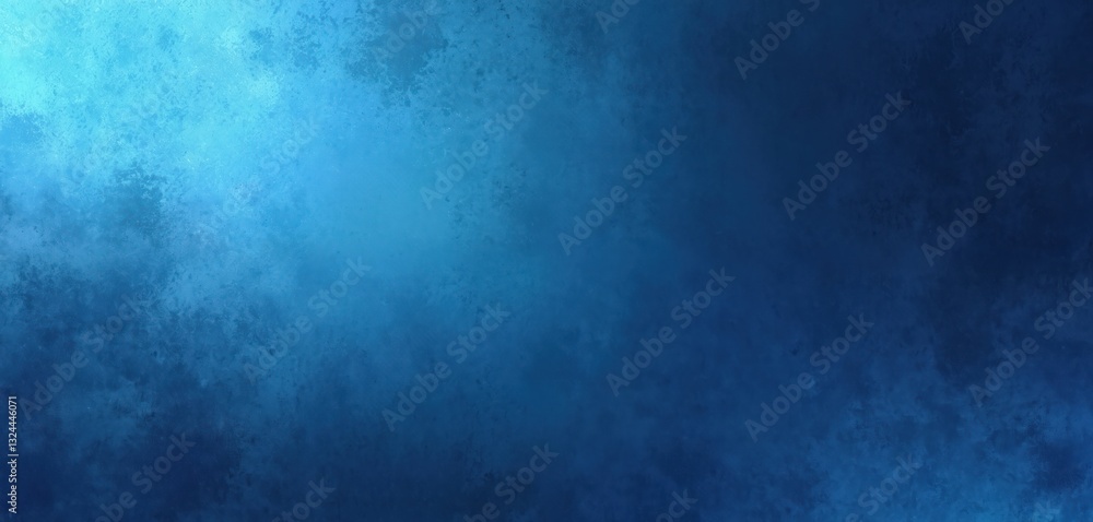 Grainy blue gradient with noise texture. Retro 80s 90s style backdrop. Dark blurred vibrant banner design with copy space for header, cover, poster. Abstract grunge wallpaper background. Grainy blue gradient with noise texture. Retro 80s 90s style backdrop. Dark blurred vibrant banner design with copy space for header, cover, poster. Abstract grunge wallpaper background.