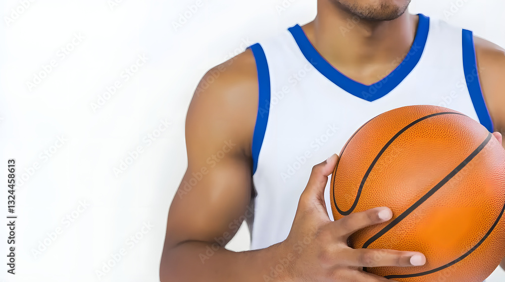 A basketball player holding a ball, ready to shoot, symbolizing determination, skill, and the pursuit of victory in sports.
A basketball player holding a ball, ready to shoot, symbolizing determination, skill, and the pursuit of victory in sports.