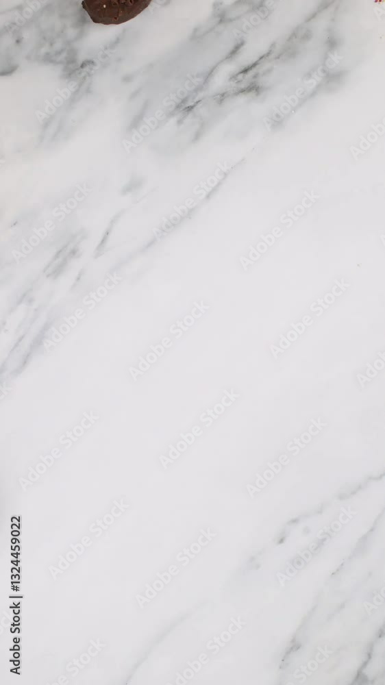 Portrait Marble Easter Baking Animated Border Portrait Marble Easter Baking Animated Border