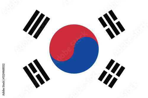 National flag of South Korea