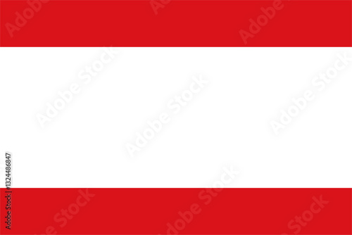 Vector image of the flag of the city of Antwerp, featuring accurate proportions and official colors.