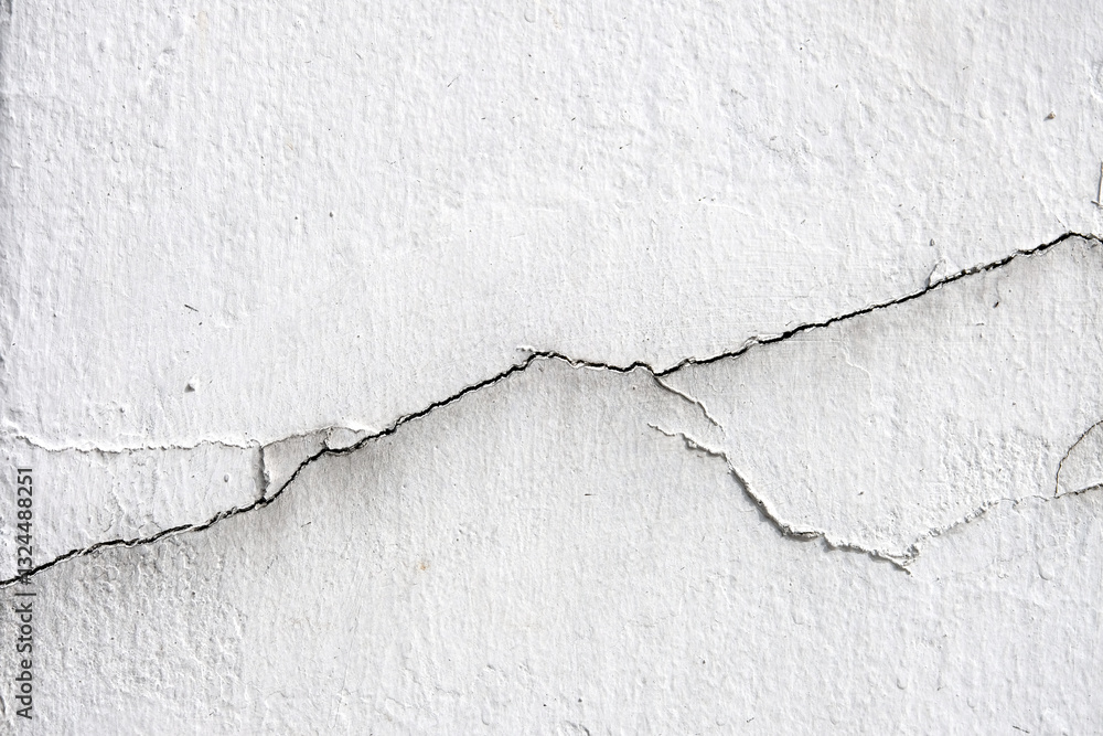 Obraz premium cracked concrete wall