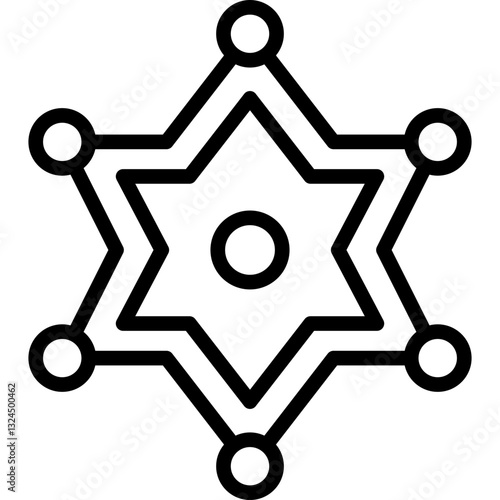 sheriff badge icon