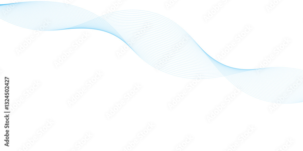 Abstract vector background with blue wavy lines. Blue wave background. Blue lines vector illustration. Curved wave. Abstract wave element. Abstract vector background with blue wavy lines. Blue wave background. Blue lines vector illustration. Curved wave. Abstract wave element.