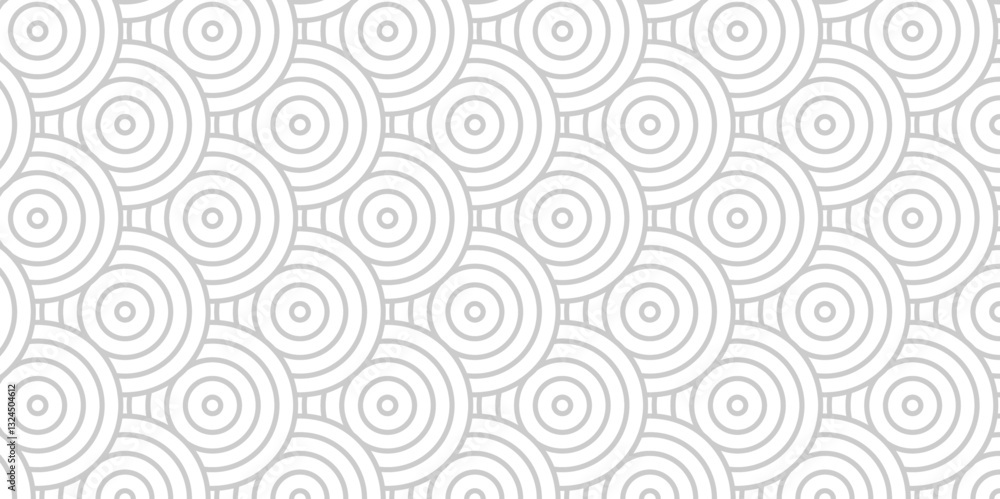 Overlapping Pattern with Transform Effect. Abstract Pattern wave lines gray spiral fabric vector white background. seamless fabric geomatics overlapping create retro line backdrop pattern.
Overlapping Pattern with Transform Effect. Abstract Pattern wave lines gray spiral fabric vector white background. seamless fabric geomatics overlapping create retro line backdrop pattern.