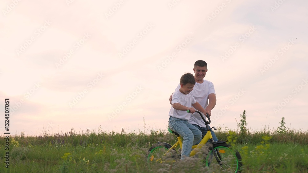 father run holding child bike, adrenaline fast cycling, children dream, childhood grass, boy beloved father learning ride bike, vacation holiday, cheerful people riding bike green grass, father father run holding child bike, adrenaline fast cycling, children dream, childhood grass, boy beloved father learning ride bike, vacation holiday, cheerful people riding bike green grass, father