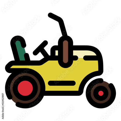 farming tractor icon