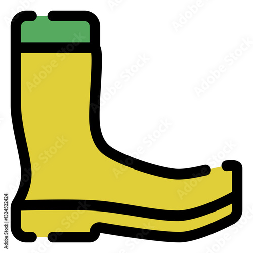 rubber boots icon