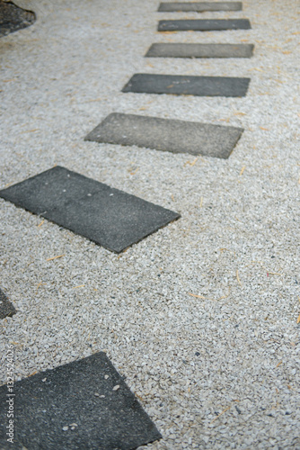 Wallpaper Mural Stone path in the backyard garden, Japanese style Torontodigital.ca