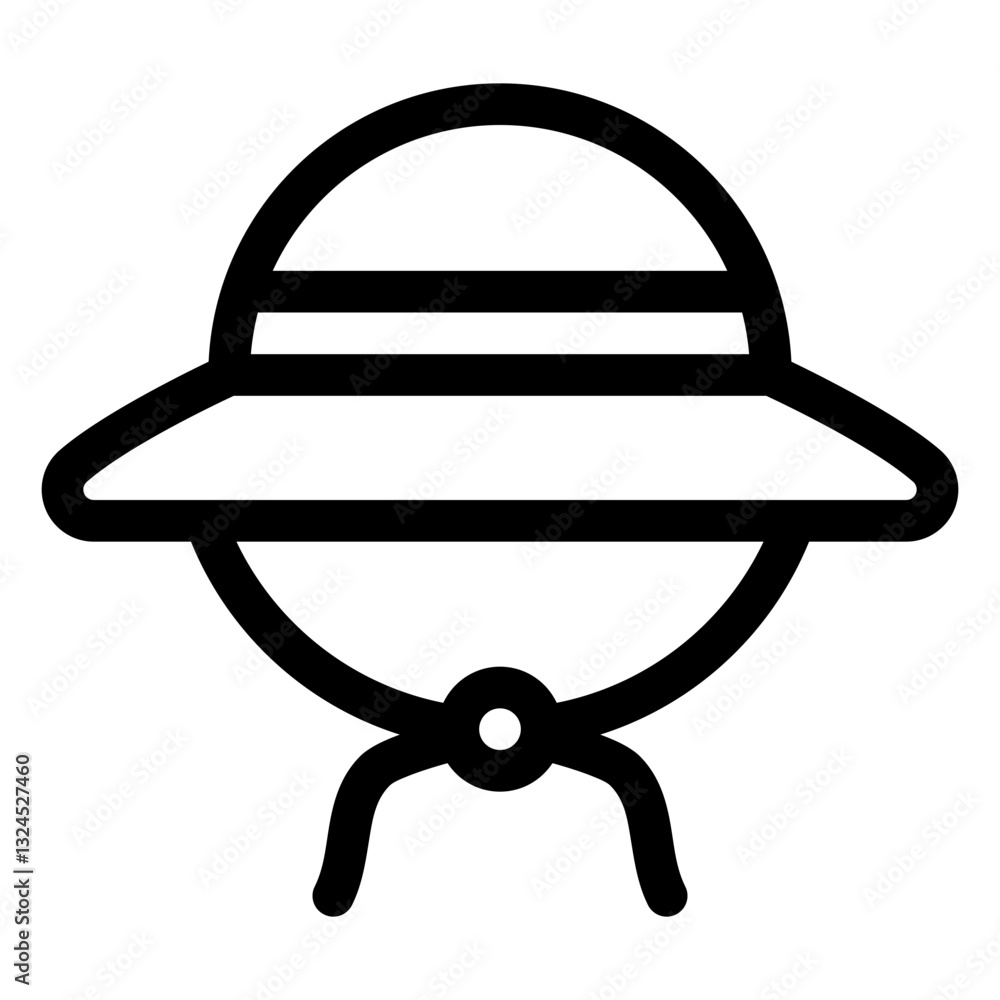 gardening hat icon gardening hat icon