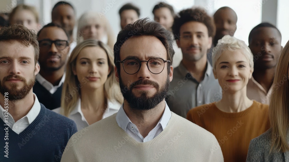 Portrait of successful group of business people at modern office looking at camera. Portrait of happy businessmen and satisfied businesswomen standing as a team. Multiethnic group of people smiling. Portrait of successful group of business people at modern office looking at camera. Portrait of happy businessmen and satisfied businesswomen standing as a team. Multiethnic group of people smiling.