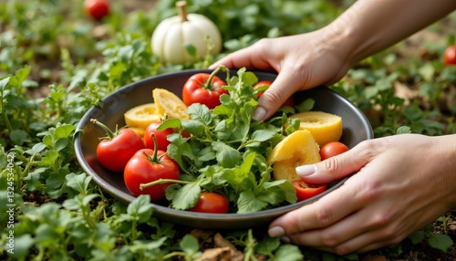 The fresh, organic vegetables were lovingly grown in a sustainable, eco friendly farm where the soil is nutrient rich and free from harmful chemicals