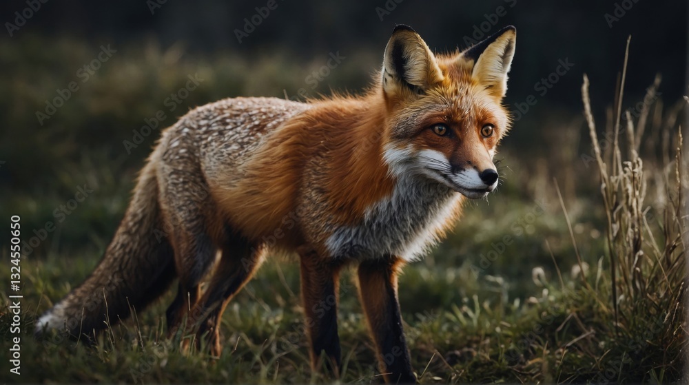 Wild Fox At Dawn Wild Fox At Dawn
