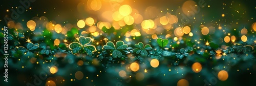 St. Patrick’s Day theme decoration.