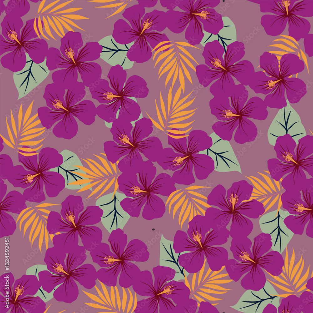 custom made wallpaper toronto digitalVintage seamless floral pattern. Ditsy style background of small flowers. Ditsy floral over light yellow background. Small flower pattern for fashion, wrapping, printing on fabrics and surface