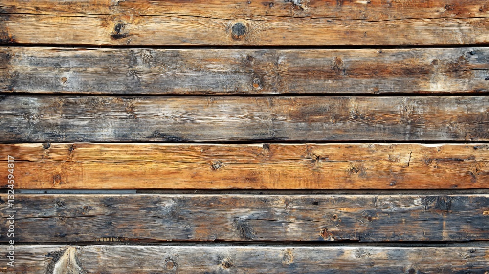Obraz premium Rustic Wooden Boards Texture Background for Creative Design Projects