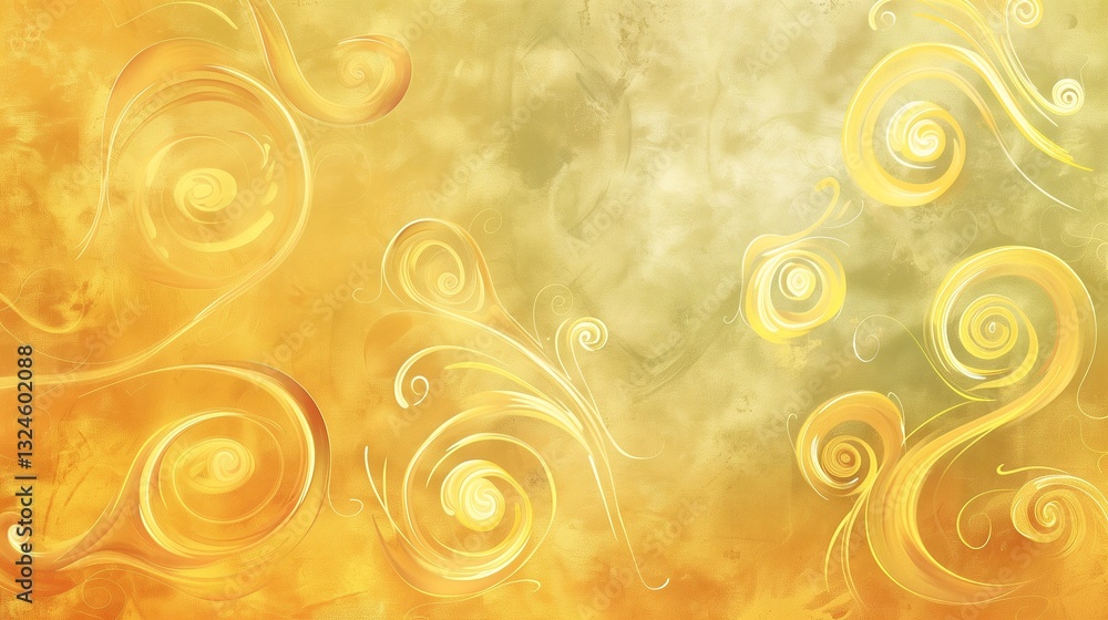 an abstract illustration of kindness with soft yellow swirls an abstract illustration of kindness with soft yellow swirls